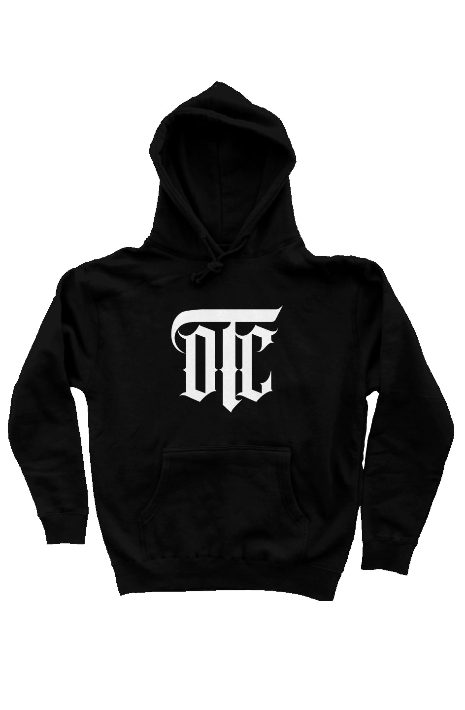 otc heavyweight hoodie - black